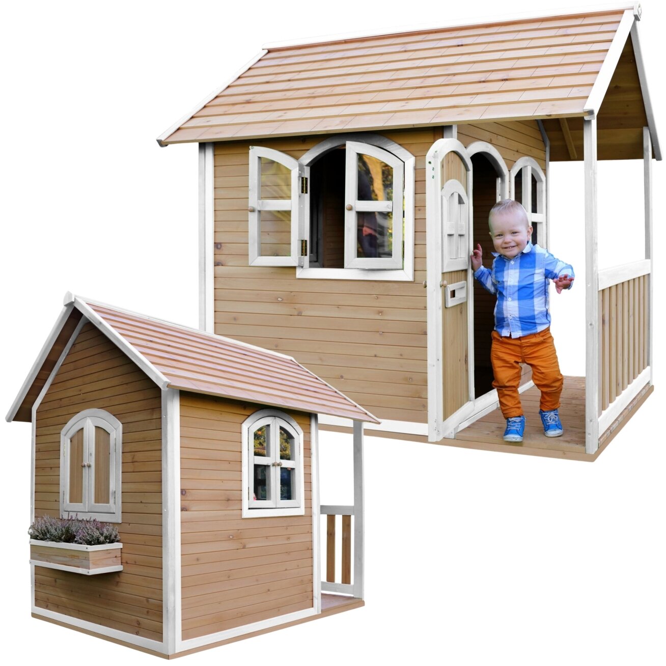 AXI medinis namelis su langais Alex Playhouse 178 cm 13