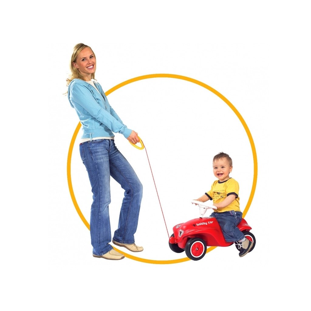 BIG Reguliuojama vilkimo virvė Bobby Car paspirtukui (ride-on) 2 BIG Reguliuojama vilkimo virvė Bobby Car paspirtukui (ride-on) 2