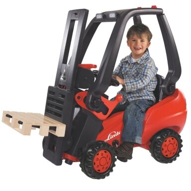 BIG Pedalinis šakinis krautuvas Linde Forklift BIG Pedalinis šakinis krautuvas Linde Forklift