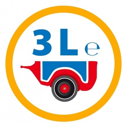 BIG priekaba Bobby Car paspirtukui (važinėjamajam) raudona 3