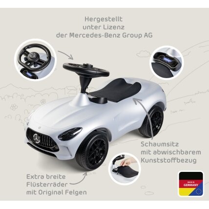 BIG Bobby Car stumdukas Mercedes AMG GT 8 BIG Bobby Car stumdukas Mercedes AMG GT 8