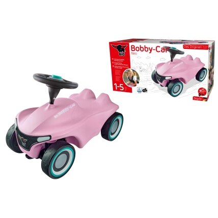 BIG rožinis stumiamas vaikiškas automobilis Bobby Car Neo Pink vaikams 6 BIG rožinis stumiamas vaikiškas automobilis Bobby Car Neo Pink vaikams 6
