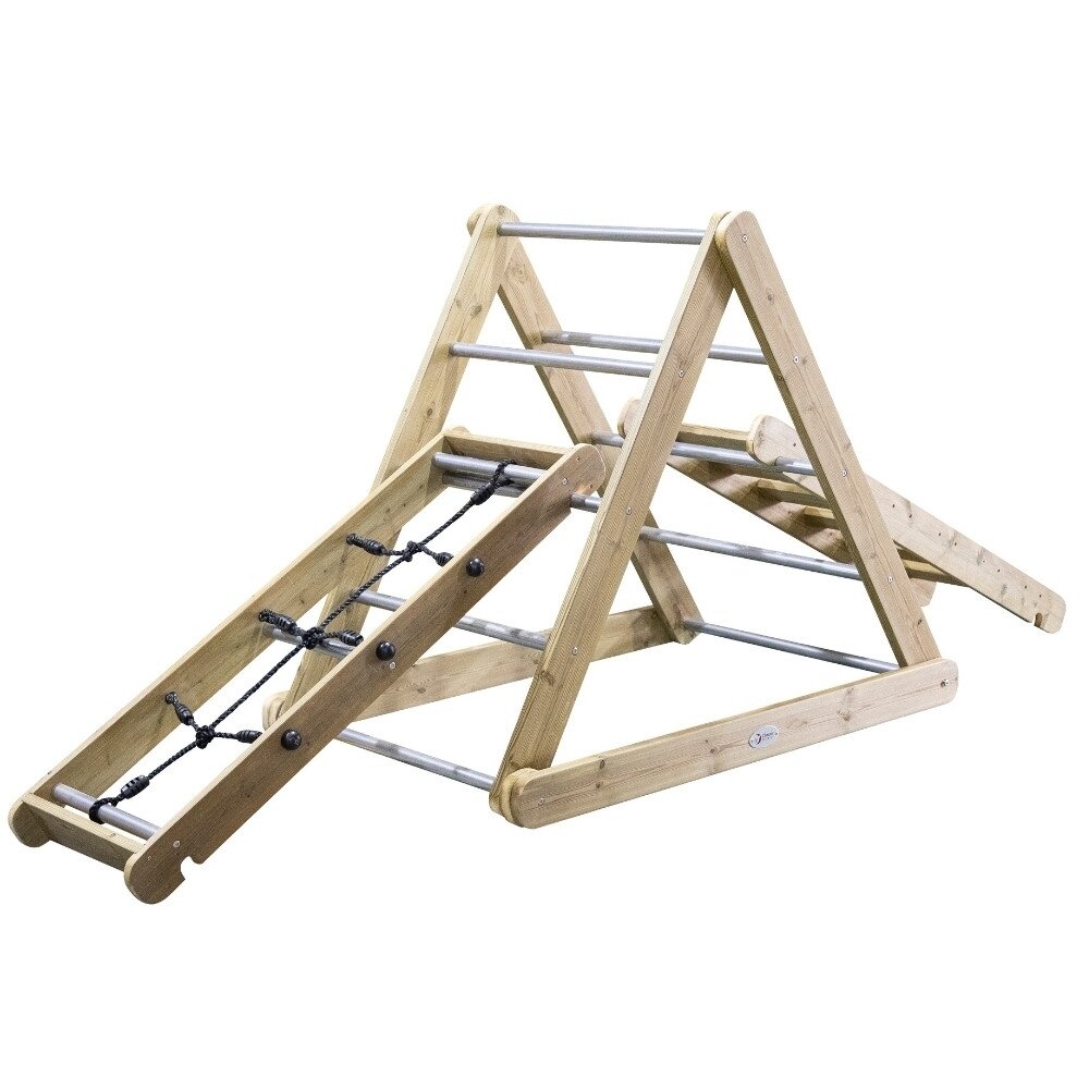 CLASSIC WORLD EDU Medinė žaidimų aikštelė XL rinkinys Montessori laipiojimo kopėtėlės CLASSIC WORLD EDU Medinė žaidimų aikštelė XL rinkinys Montessori laipiojimo kopėtėlės