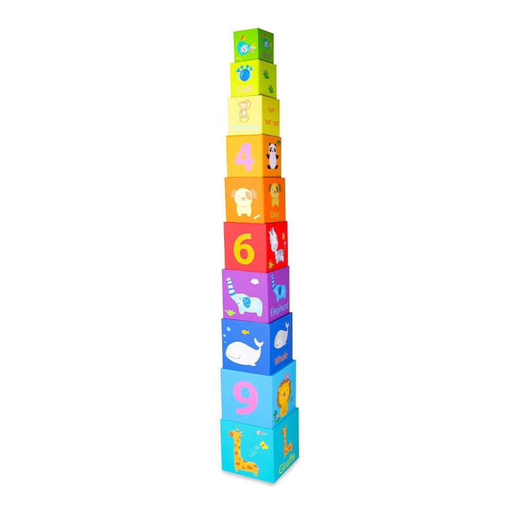 CLASSIC WORLD Magic Box Kaladėlių dėlionė Bokštas Dėžutė Edukacinis žaislas 4