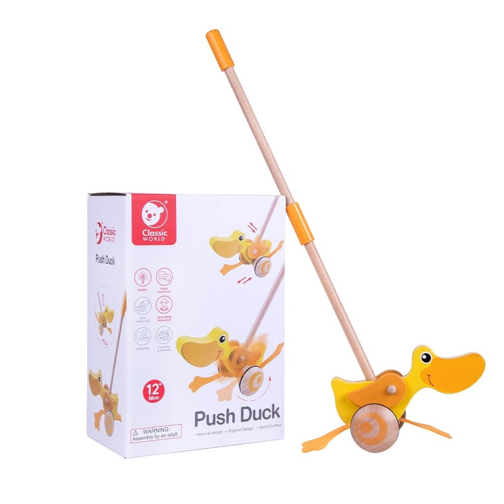 CLASSIC WORLD Medinis stumdukas ančiukas vaikams 9