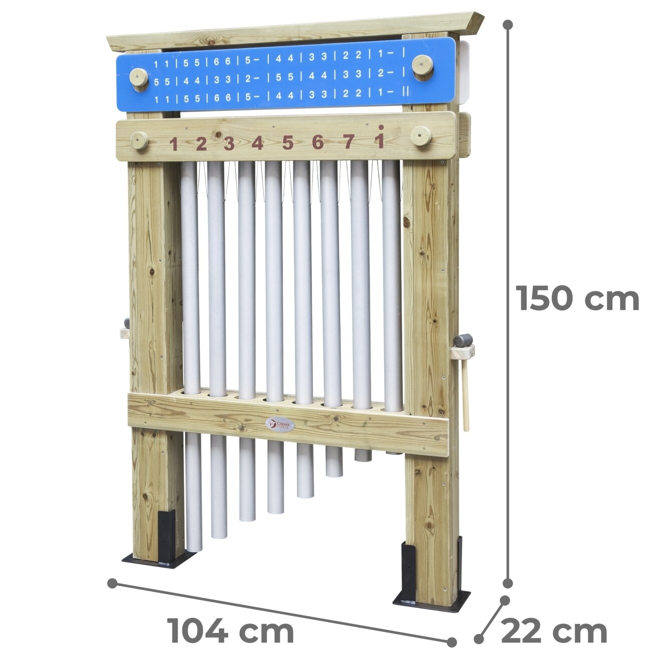 CLASSIC WORLD EDU Didelis instrumentas – vaikų varpeliai 10