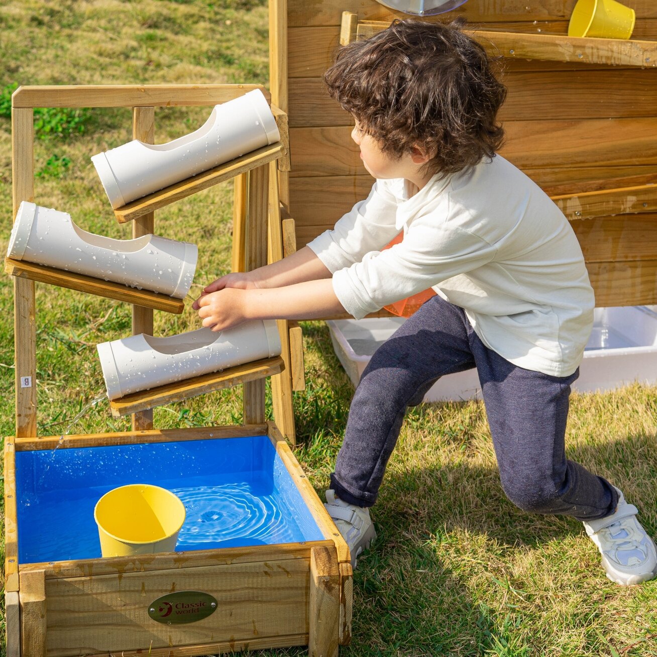 CLASSIC WORLD EDU žaidimų aikštelė vandens žaislas latakai 1