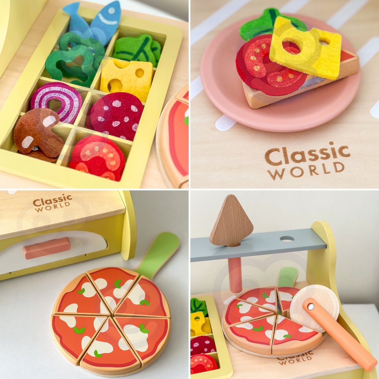 CLASSIC WORLD Medinis picos kepimo pečius Oven Pizza 3+ FSC 2
