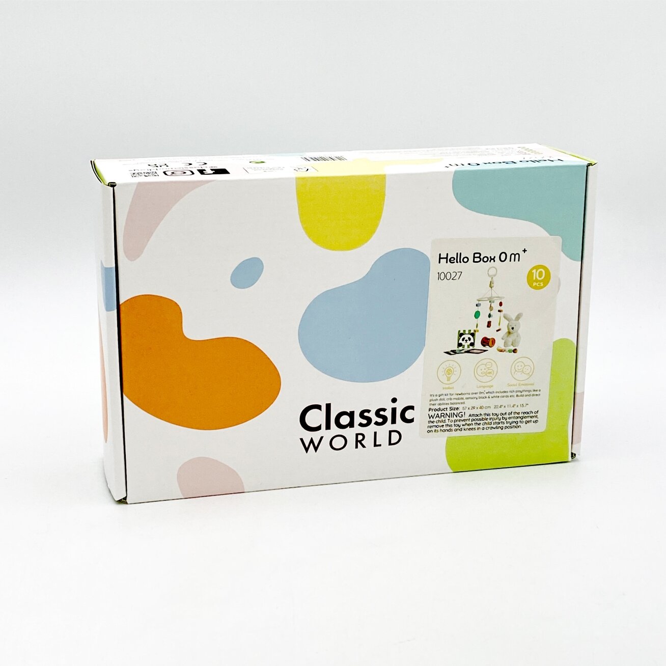 CLASSIC WORLD Pastelinis rinkinys kūdikiams Box Pirmieji žaislai nuo 0–6 mėn. 11 CLASSIC WORLD Pastelinis rinkinys kūdikiams Box Pirmieji žaislai nuo 0–6 mėn. 11