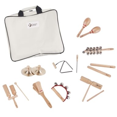 CLASSIC WORLD EDU muzikos instrumentų rinkinys 9 priedai