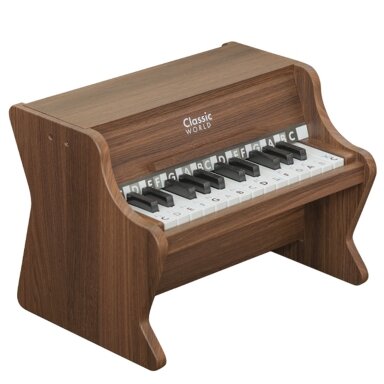 CLASSIC WORLD Klasikinis medinis pianinas + mokymosi knygelė CLASSIC WORLD Klasikinis medinis pianinas + mokymosi knygelė
