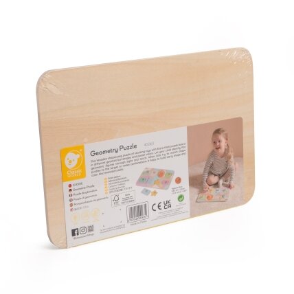 CLASSIC WORLD Geometrinė dėlionė (puzzle) su kaladėlėmis, 9 el. 6 CLASSIC WORLD Geometrinė dėlionė (puzzle) su kaladėlėmis, 9 el. 6