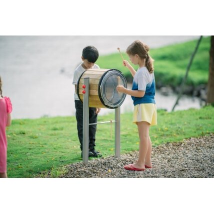 CLASSIC WORLD EDU Būgnelių rinkinys XXL 2 vnt. Lauko perkusinis instrumentas 2
