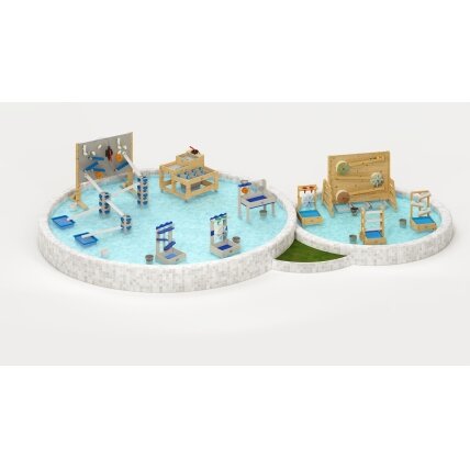 CLASSIC WORLD EDU žaidimų aikštelė vandens žaislas krioklys 5