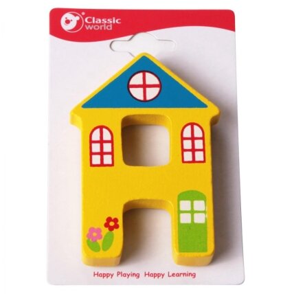 CLASSIC WORLD Medinė raidė H CLASSIC WORLD Medinė raidė H