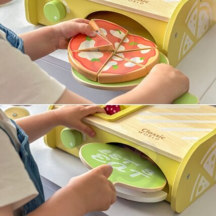 CLASSIC WORLD Medinis picos kepimo pečius Oven Pizza 3+ FSC 7