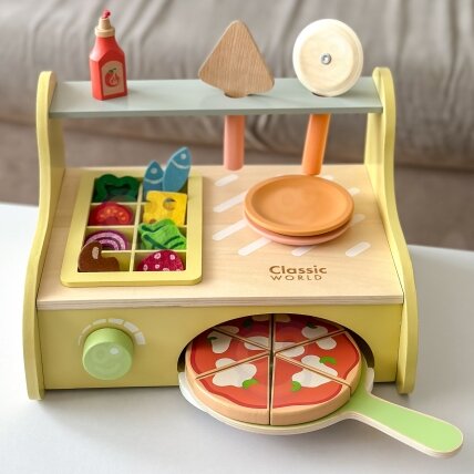 CLASSIC WORLD Medinis picos kepimo pečius Oven Pizza 3+ FSC 6 CLASSIC WORLD Medinis picos kepimo pečius Oven Pizza 3+ FSC 6