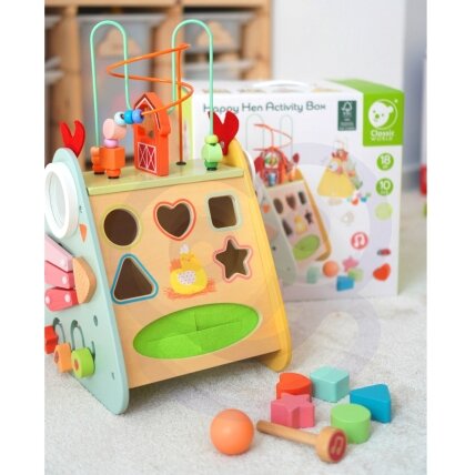 CLASSIC WORLD Montessori kubas 10in1 Laiminga ferma XXL 1 CLASSIC WORLD Montessori kubas 10in1 Laiminga ferma XXL 1