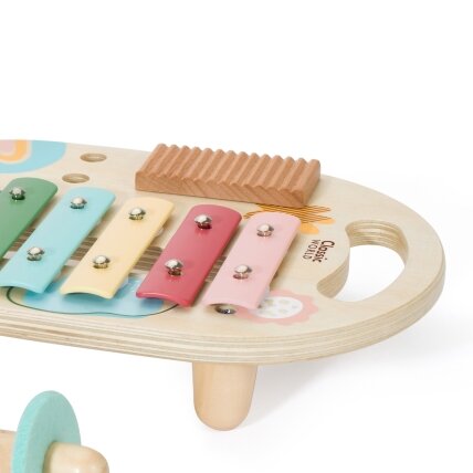 CLASSIC WORLD muzikos instrumentų rinkinys vaikams – ksilofonas, būgnelis, barškutis, 5 vnt. 3 CLASSIC WORLD muzikos instrumentų rinkinys vaikams – ksilofonas, būgnelis, barškutis, 5 vnt. 3