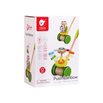 CLASSIC WORLD Stumdukas su karusele pasivaikščiojimui 11 CLASSIC WORLD Stumdukas su karusele pasivaikščiojimui 11