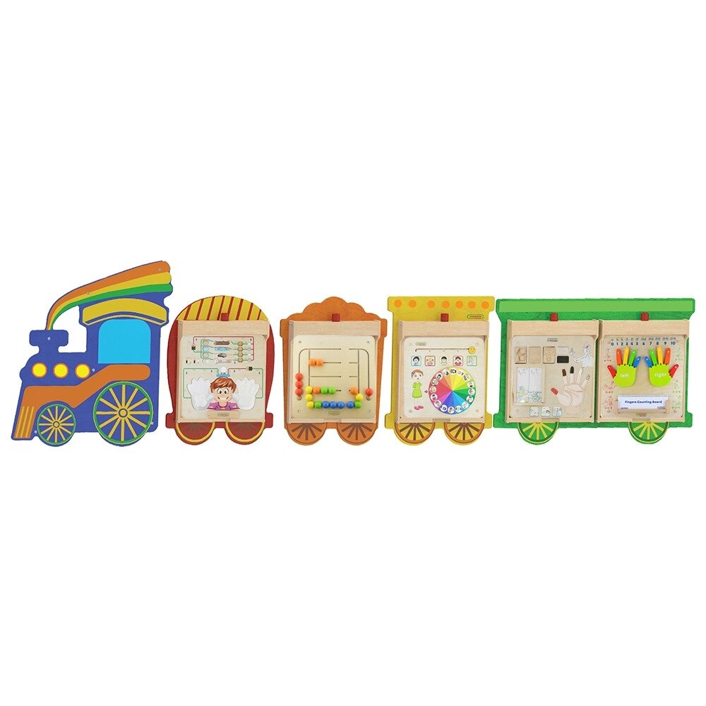 MASTERKIDZ Lentų rinkinys Traukinys 5in1 Sensorinė lavinamoji lenta Smulkiosios motorikos lavinimas Pojūčių ir emocijų pažinimas 1 MASTERKIDZ Lentų rinkinys Traukinys 5in1 Sensorinė lavinamoji lenta Smulkiosios motorikos lavinimas Pojūčių ir emocijų pažinimas 1