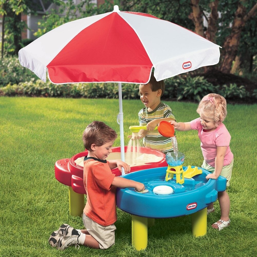 Little Tikes smėlio dėžė ir vandens stalas vaikams 1