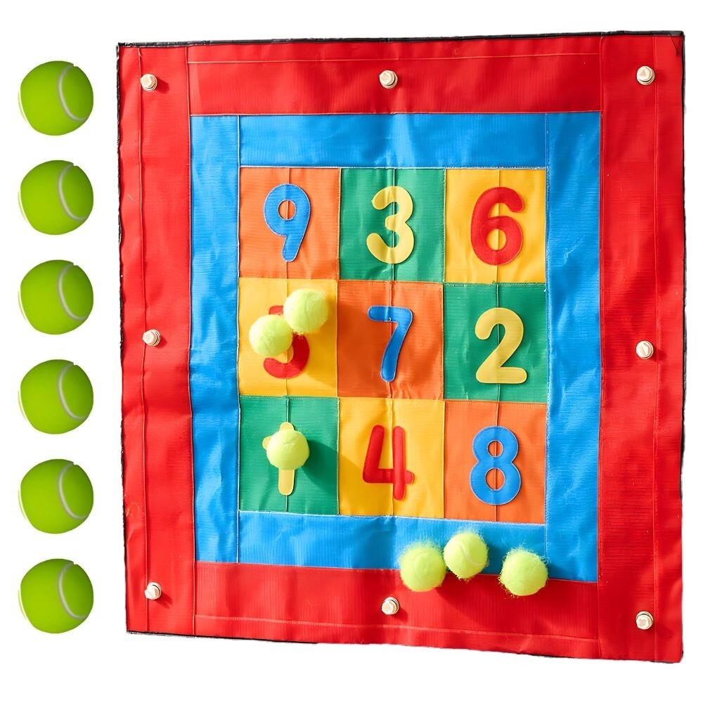 MASTERKIDZ Kvadratinis lipukinis taikinys mėtymui į taikinį STEM lentai MASTERKIDZ Kvadratinis lipukinis taikinys mėtymui į taikinį STEM lentai