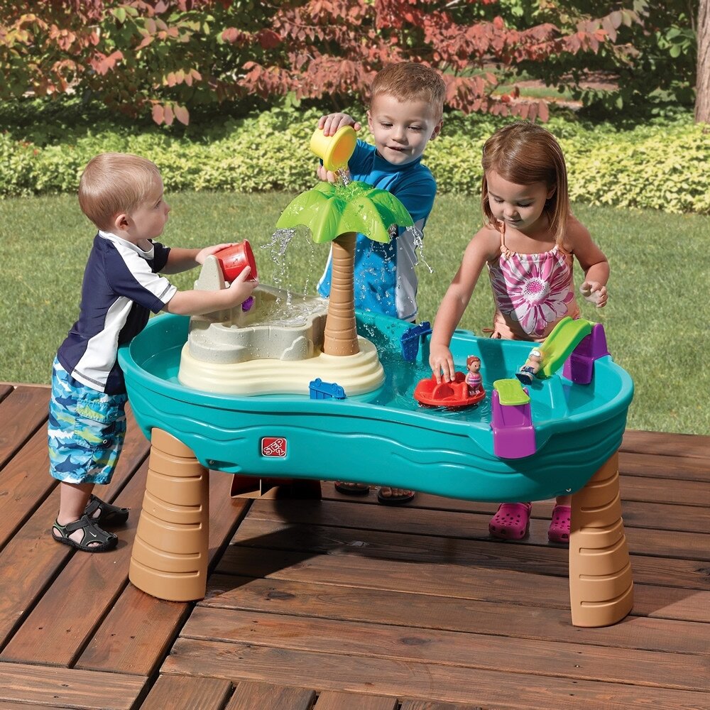 Step2 vandens stalas su sala ir priedais Splish Splash Seas Water Table™ 4