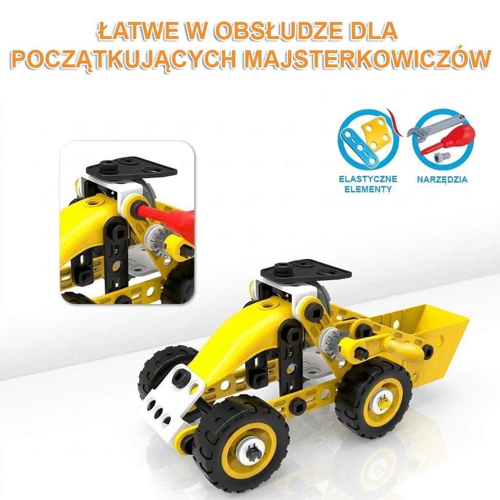 WOOPIE transporto priemonių 8in1 konstrukcinis rinkinys STEAM kaladėlės 8 WOOPIE transporto priemonių 8in1 konstrukcinis rinkinys STEAM kaladėlės 8