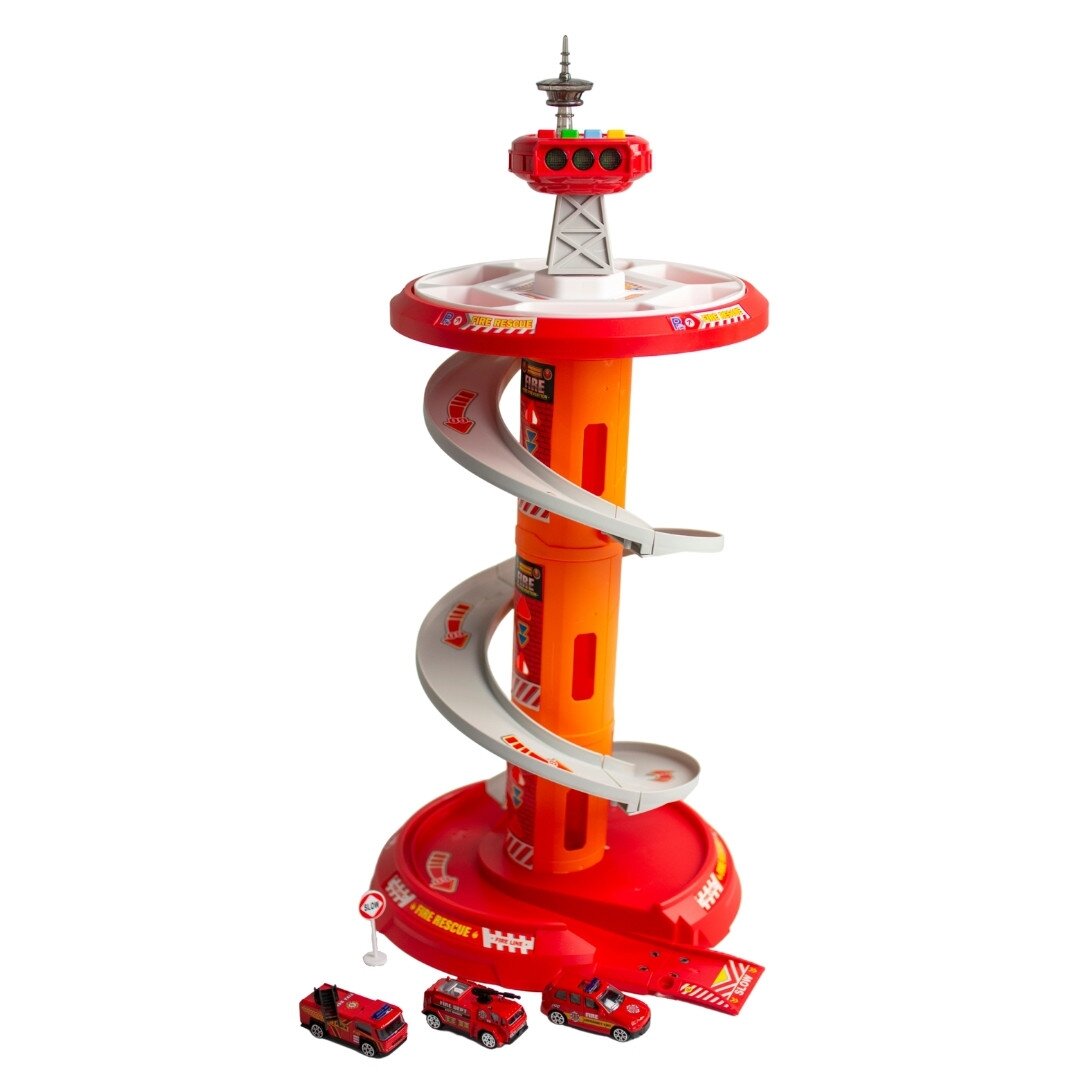WOOPIE Spiralinis garažas-trasą automobiliukams 3 vnt. 11 WOOPIE Spiralinis garažas-trasą automobiliukams 3 vnt. 11
