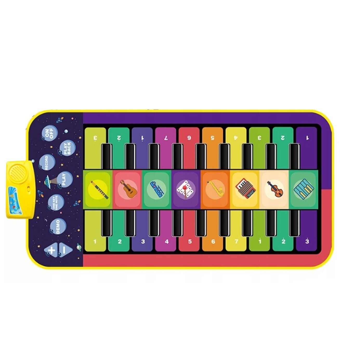 WOOPIE Interaktyvus muzikinis šokių kilimėlis XXL 4