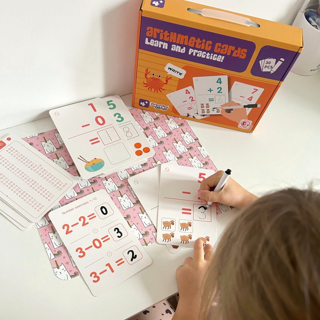WOOPIE edukacinės kortelės – atmintinės skaičiavimo mokymuisi 6 WOOPIE edukacinės kortelės – atmintinės skaičiavimo mokymuisi 6