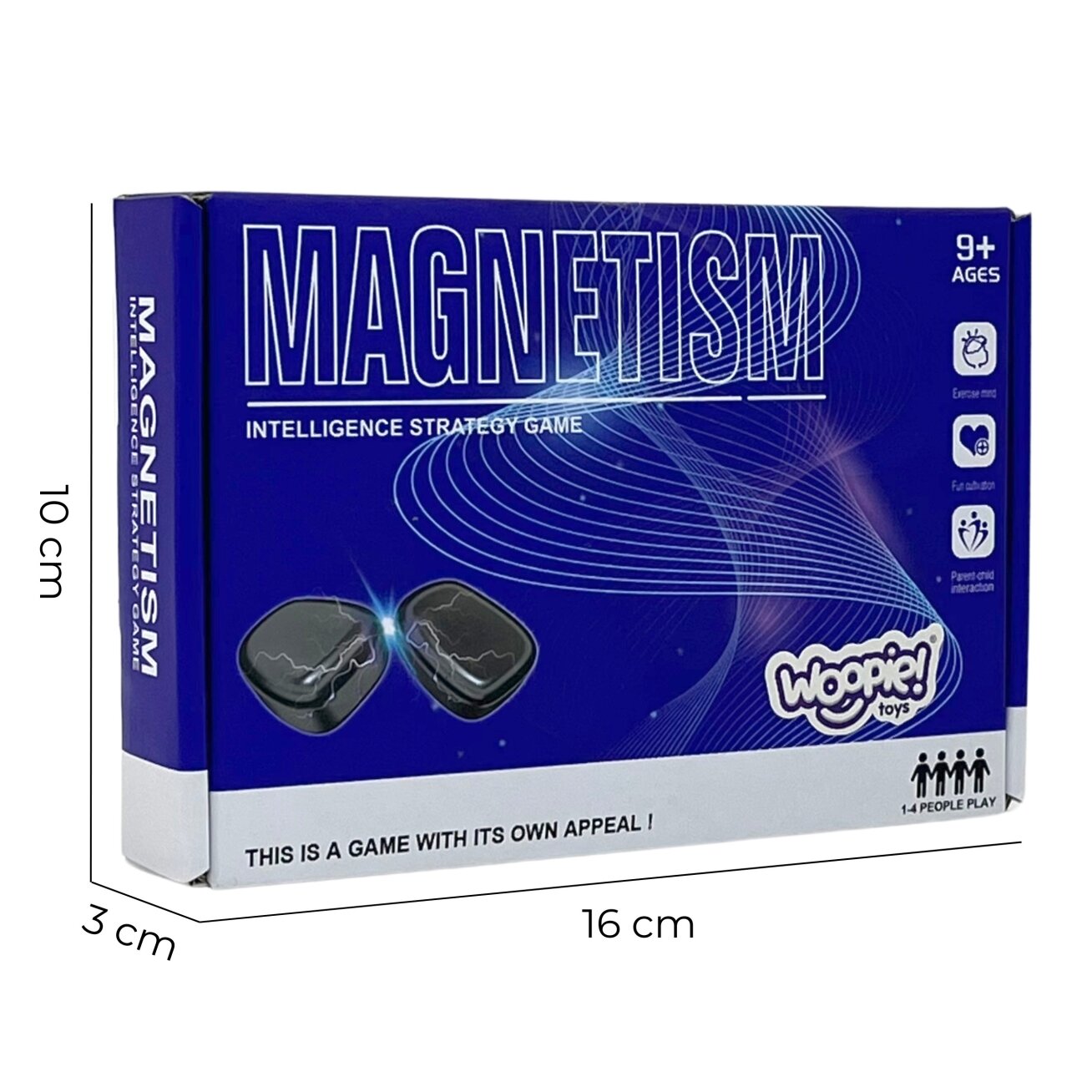 WOOPIE Žaidimas Magnetiniai akmenėliai ant virvelės 20 vnt. 12 WOOPIE Žaidimas Magnetiniai akmenėliai ant virvelės 20 vnt. 12