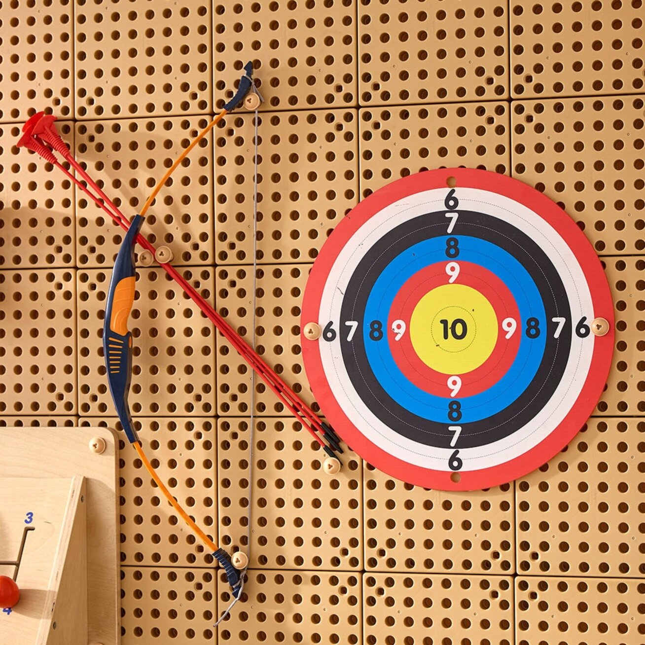 MASTERKIDZ Lankininko rinkinys STEM lentelei Lankas + Taikinys + Strėlės 1 MASTERKIDZ Lankininko rinkinys STEM lentelei Lankas + Taikinys + Strėlės 1