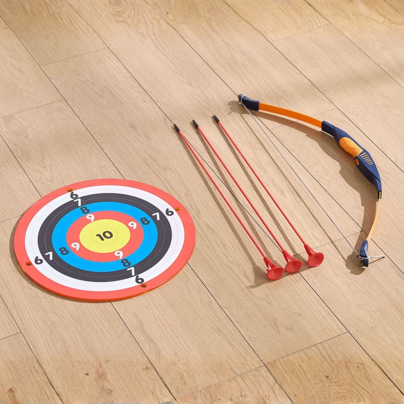 MASTERKIDZ Lankininko rinkinys STEM lentelei Lankas + Taikinys + Strėlės 2 MASTERKIDZ Lankininko rinkinys STEM lentelei Lankas + Taikinys + Strėlės 2