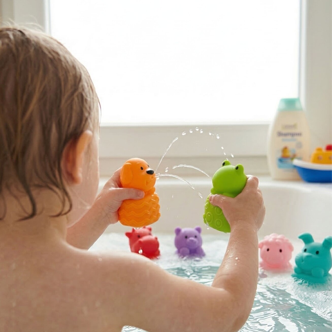 WOOPIE BABY Sensoriniai minkšti gyvūnėliai rinkinys 6 vnt. 2 WOOPIE BABY Sensoriniai minkšti gyvūnėliai rinkinys 6 vnt. 2
