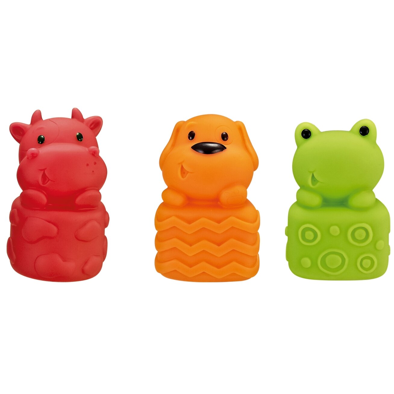 WOOPIE BABY Sensoriniai minkšti gyvūnėliai rinkinys 6 vnt. 7 WOOPIE BABY Sensoriniai minkšti gyvūnėliai rinkinys 6 vnt. 7