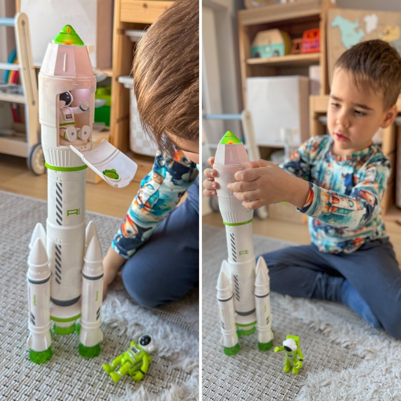WOOPIE Interaktyvi kosminė raketa Space Set 2