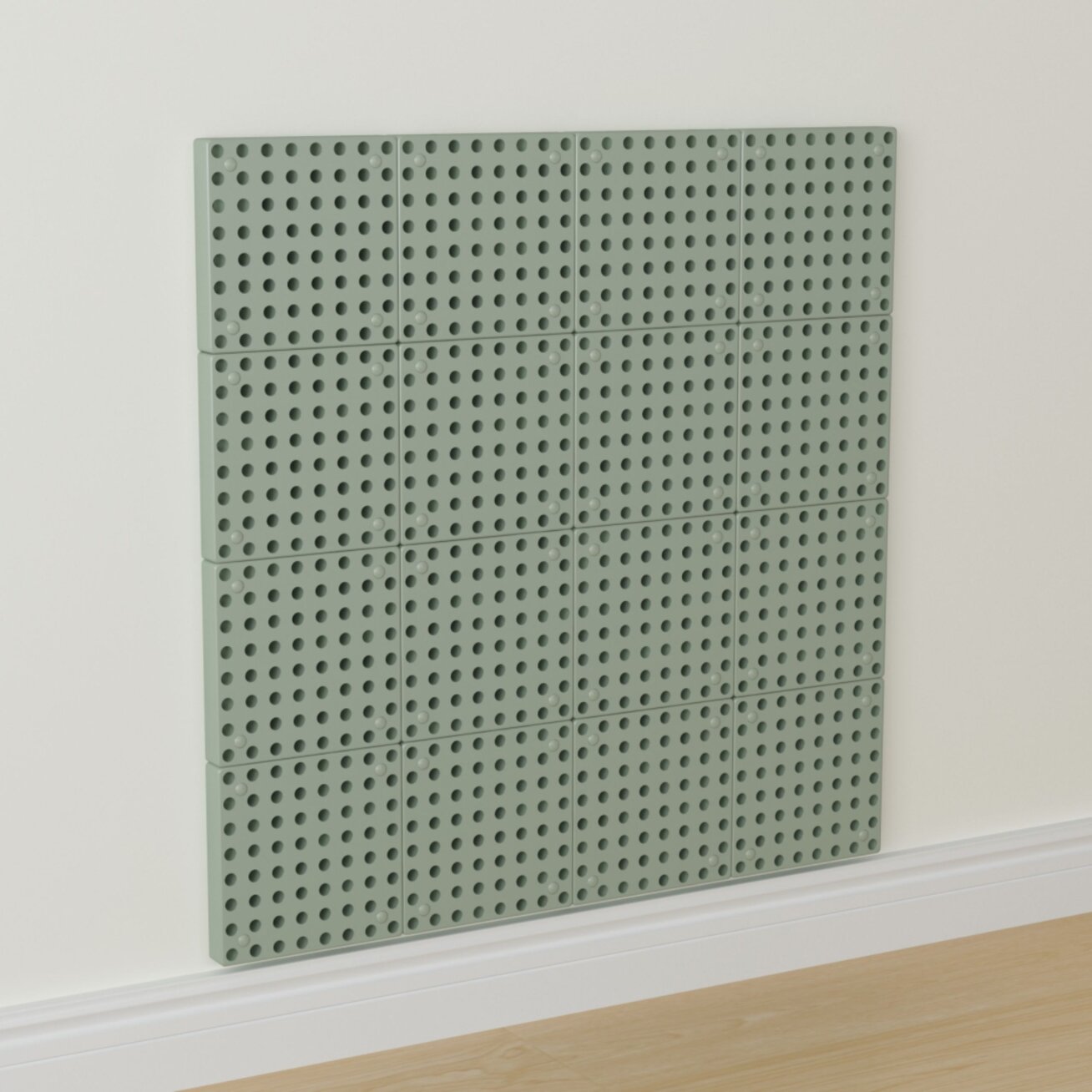 MASTERKIDZ Sieninis skydelis Mokomoji lenta Kūrybinė STEM lauko lenta Outdoor 80 x 80 (cm) 1