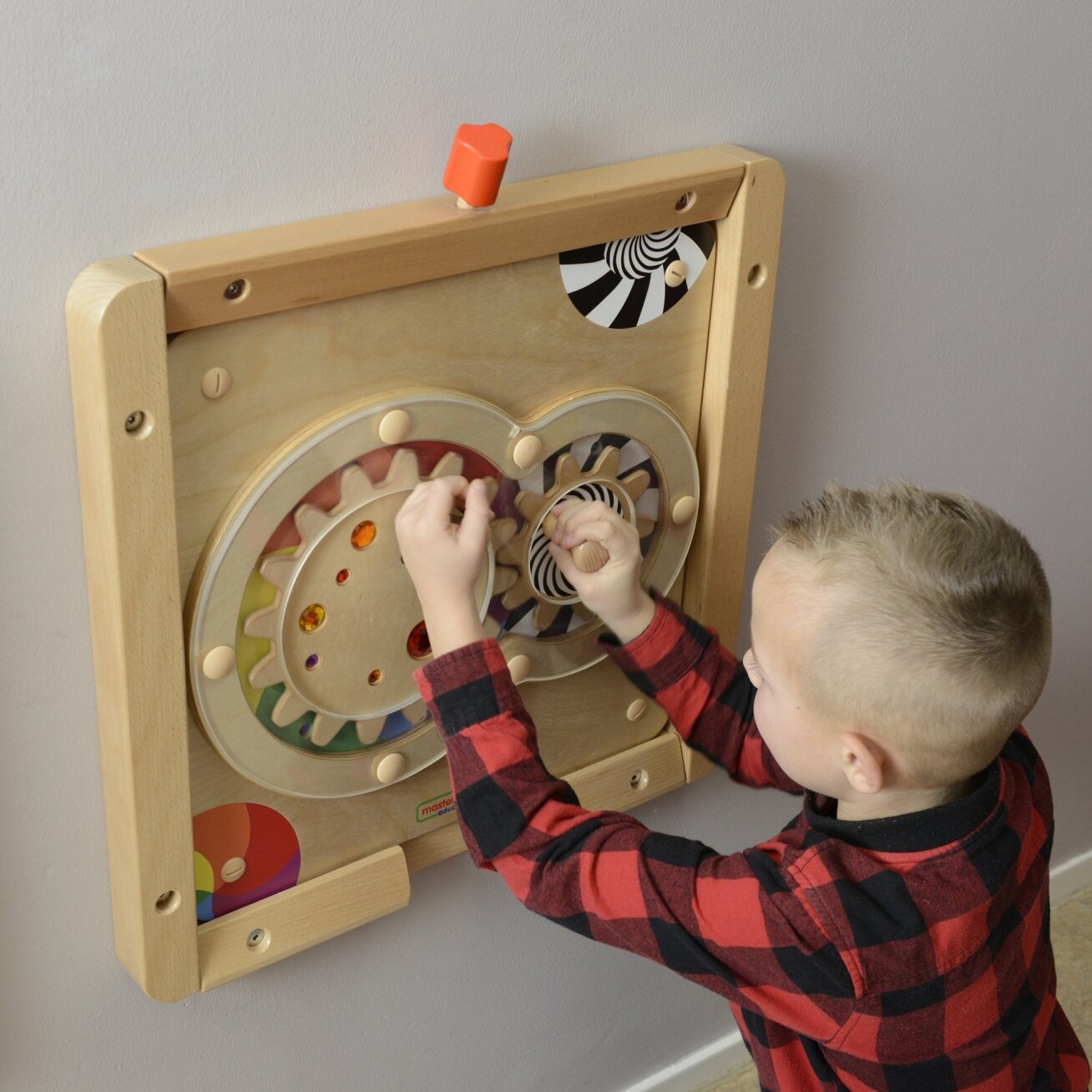 MASTERKIDZ Edukacinė lenta rankų koordinacijai – Montessori treniruotė 5