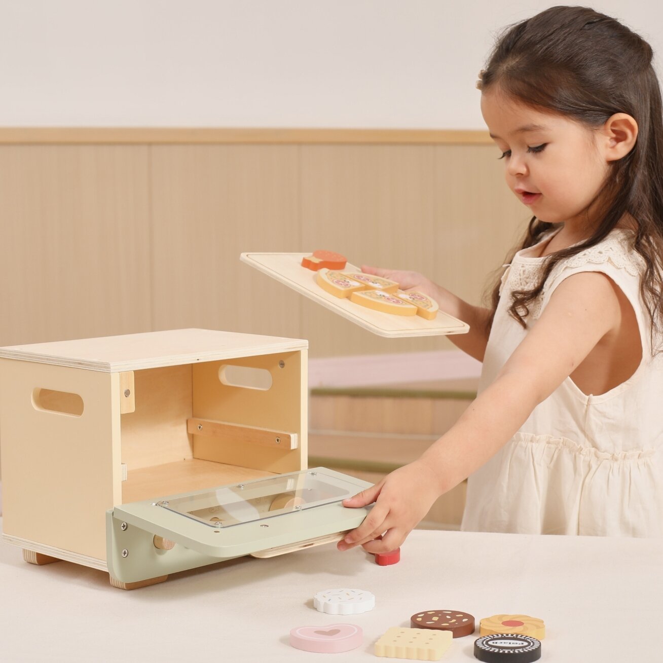 VIGA medinė virtuvė orkaitė – saldžiai aštrių patiekalų kepimo rinkinys 12 vnt. 1