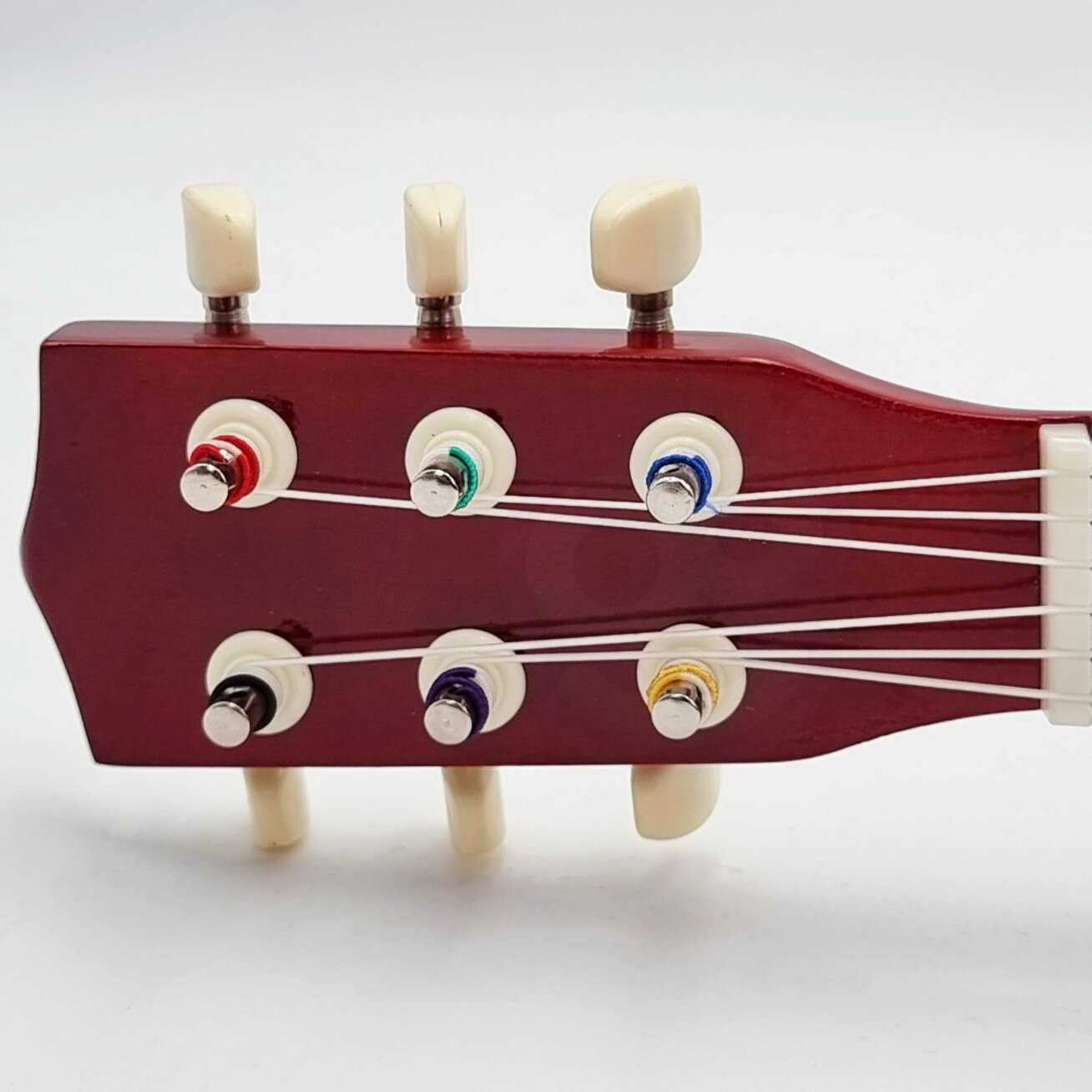 Viga medinė vaikiška gitara, natūrali 21 colio, 6 stygų 4