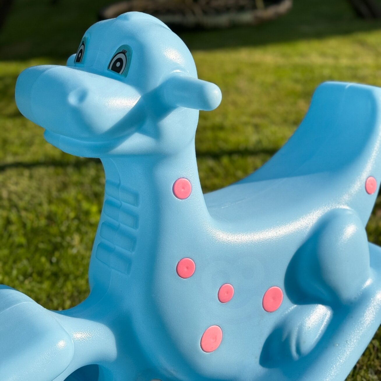WOOPIE Supamas Dino balansinis supuoklis šviesiai mėlynas 4 WOOPIE Supamas Dino balansinis supuoklis šviesiai mėlynas 4