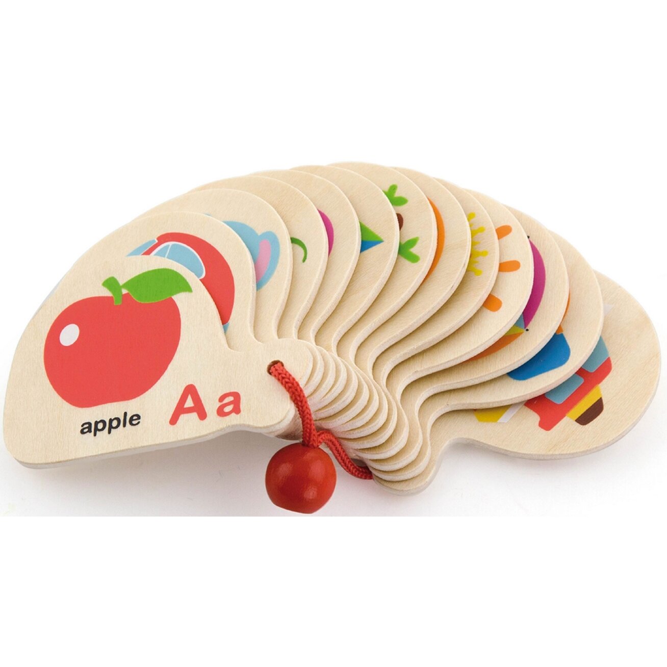 VIGA medinė Montessori knygelė abėcėlės ir anglų kalbos mokymuisi VIGA medinė Montessori knygelė abėcėlės ir anglų kalbos mokymuisi