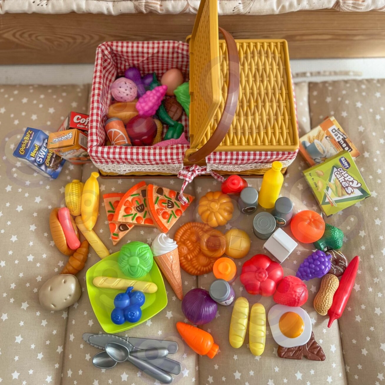 WOOPIE Pikniko krepšys Vaisiai Daržovės Greitas maistas Rinkinys XXL 103 el. 7 WOOPIE Pikniko krepšys Vaisiai Daržovės Greitas maistas Rinkinys XXL 103 el. 7