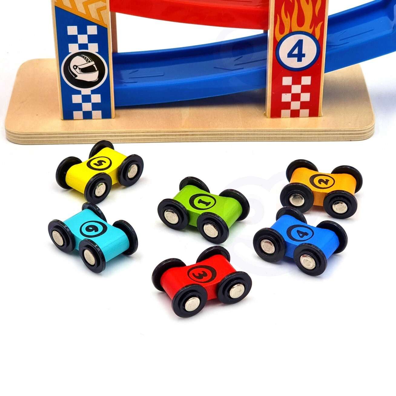 TOOKY TOY Spalvinga nusileidimo trasa automobiliams 10
