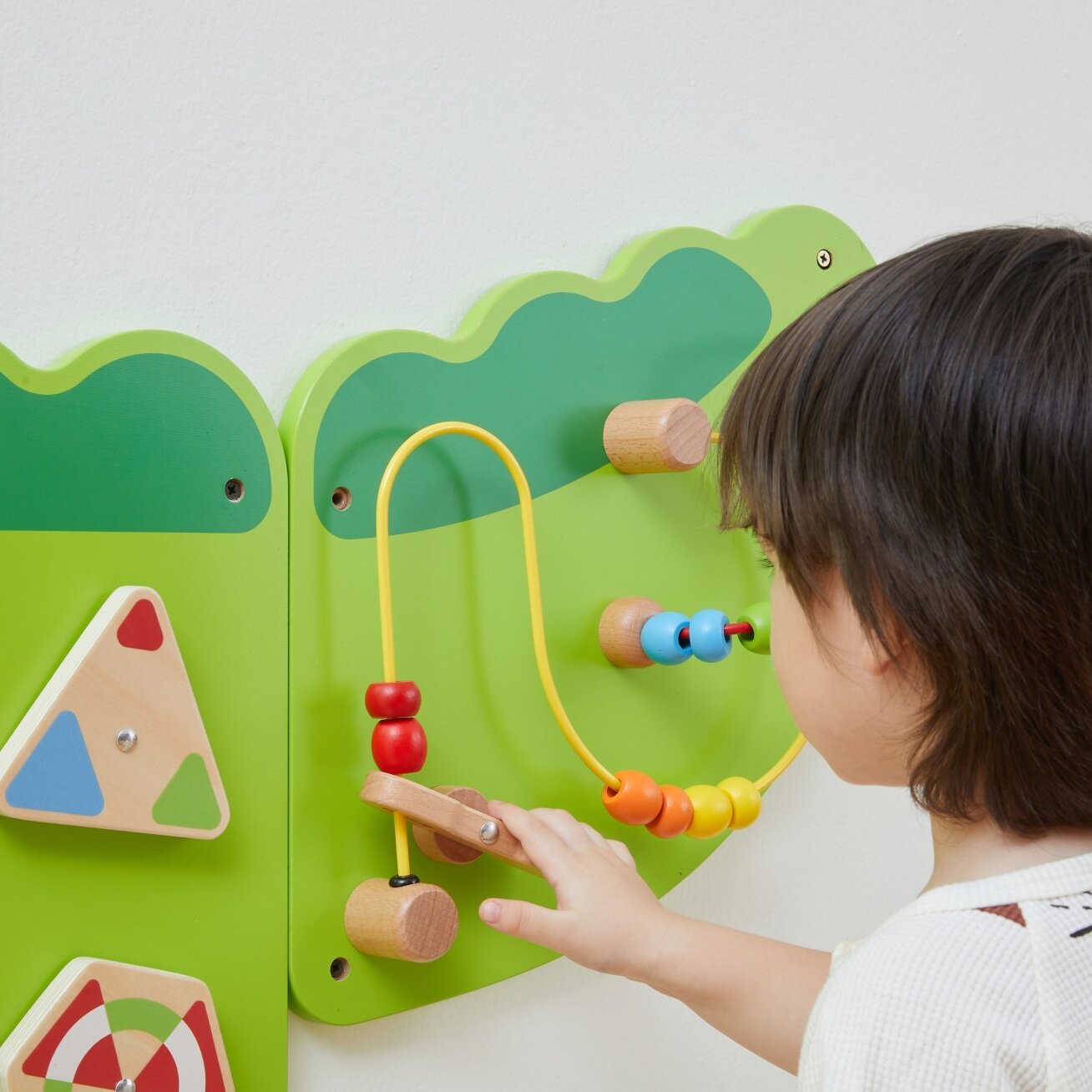 VIGA sensorinė manipuliacinė lenta Krokodilas FSC sertifikatas Montessori 4 VIGA sensorinė manipuliacinė lenta Krokodilas FSC sertifikatas Montessori 4
