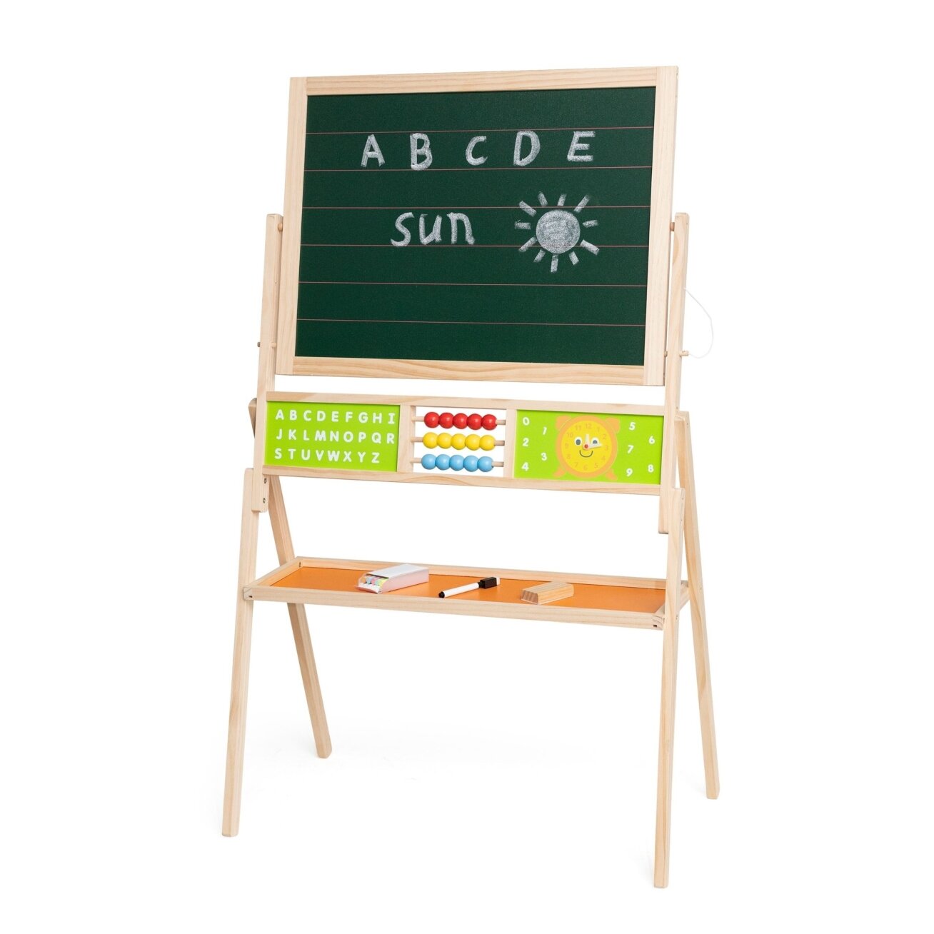 VIGA Didelė edukacinė lenta 2in1 7