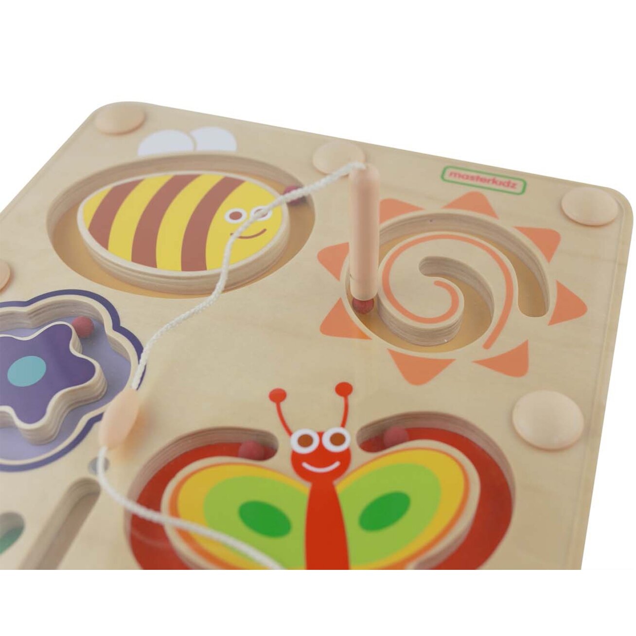 MASTERKIDZ Magnetinis labirintas Vabzdžių pasaulis - lentelė 2 MASTERKIDZ Magnetinis labirintas Vabzdžių pasaulis - lentelė 2