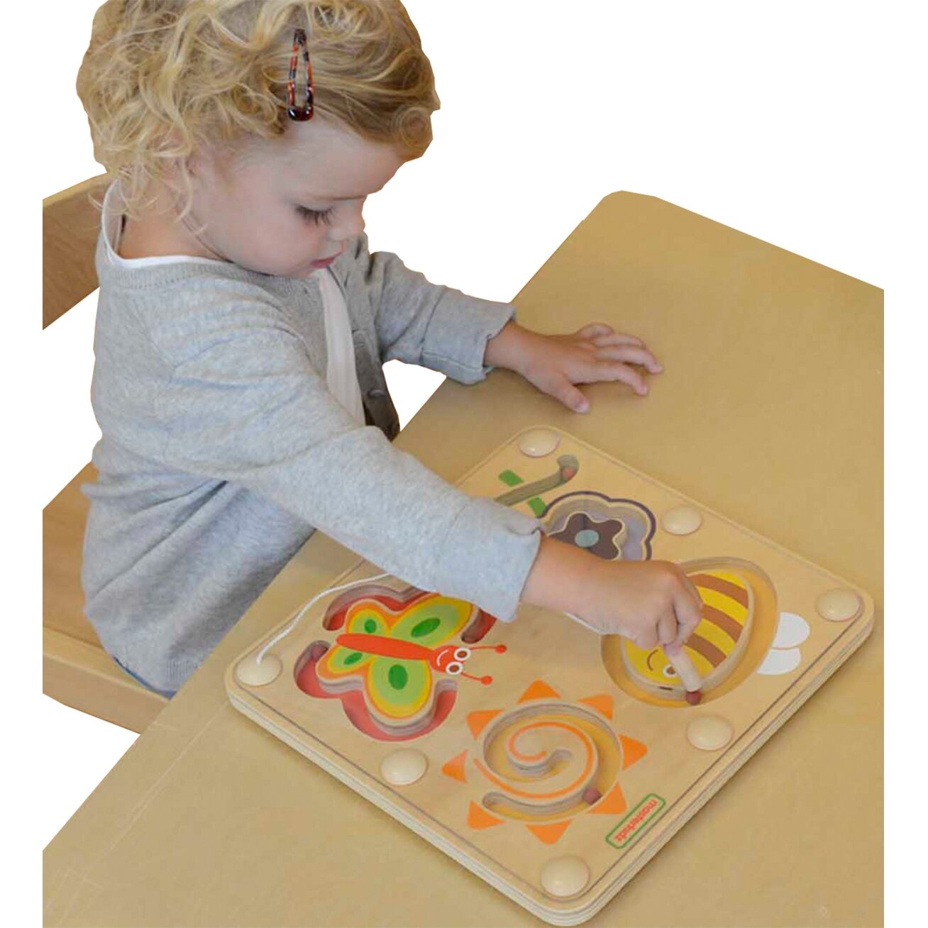 MASTERKIDZ Magnetinis labirintas Vabzdžių pasaulis - lentelė 4